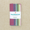 Wool Blend Felt Sheets | Succulents Palette (10 Pack)