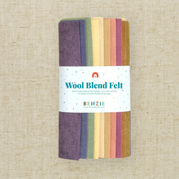 Wool Blend Felt Sheets | Botanical Blends (10 Pack)