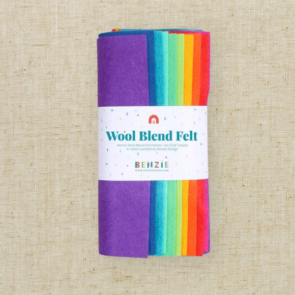 Wool Blend Felt Sheets | Bright Side (10 Pack)