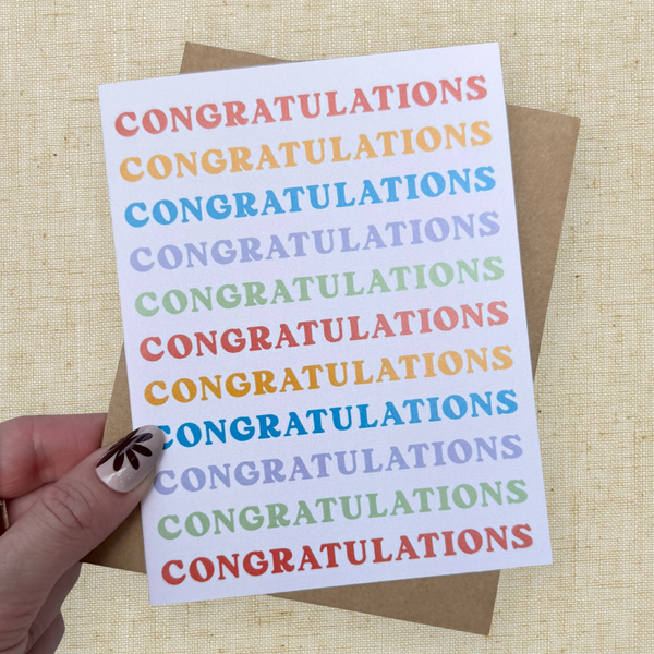 Congratulations Card