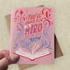 "You've always been the hero" Card