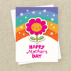 Mom Blossom Sticker Mother's Day Card