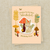 Woodland Rabbit Sticker Birthday Card - Easter