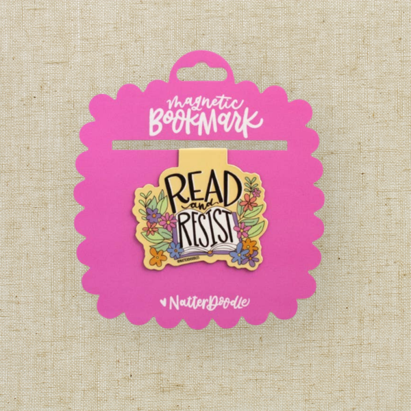 Read and Resist Magnetic Bookmark