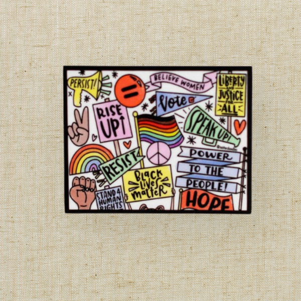 Your Voice Has Power Sticker