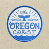 Oregon Coast Whale's Tail - Iron-on Patch