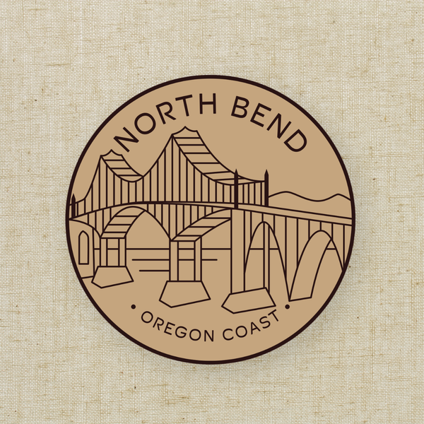 North Bend 3.25" Sticker