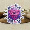 XP Dice Sticker