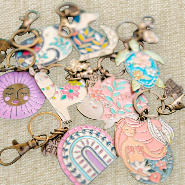 Enamel Keychain | Choose Your Favorite