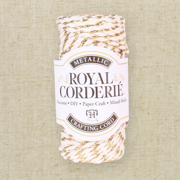 ROYAL CORDERIÉ 3MM METALLIC CRAFTING CORDS