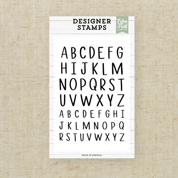 Callum Alphabet Stamp Set
