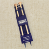 Purple Glitter Resin & Maple Knitting Needles