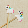 Rainbow Unicorns Knitting Needle Point Protectors