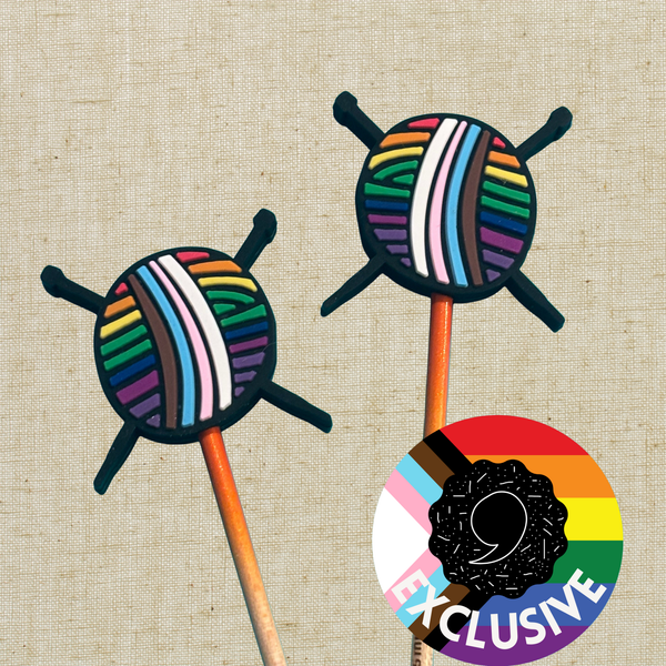 Pride Yarn Knitting Needle Point Protectors