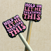 Anxiety Knitting Needle Point protectors
