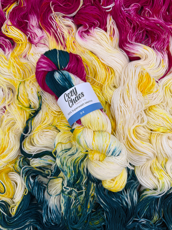 Dark Clover 100% Superwash Merino Yarn *Limited*