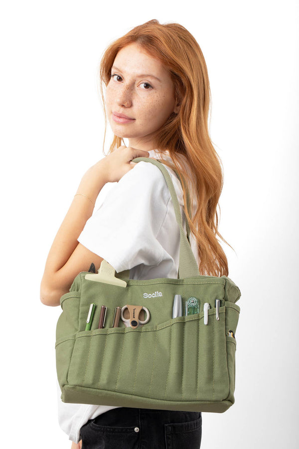 Ganja Green | Soolla Studio Artist Bag