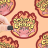 Destructive Cat Vinyl Sticker