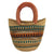 African Bolga Baskets : Open Weave Mini Tote (G-133W)