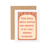 Victorian Pick up Line Love Card