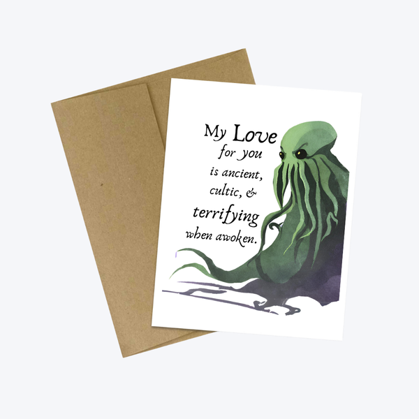 Cthulhu Greeting Card