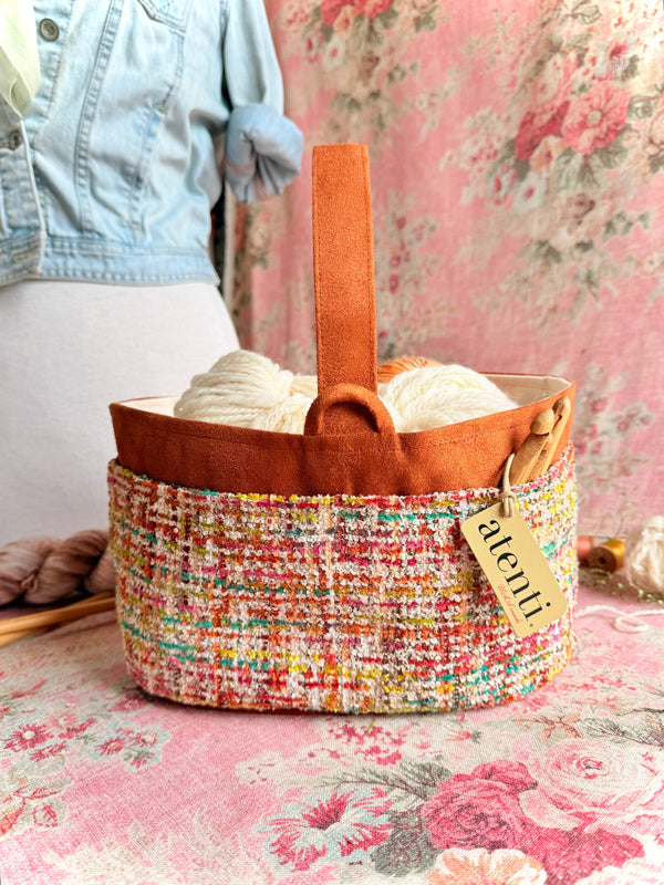 Daphne Caddy– Knitting and Crochet Organizer Project Bag