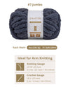 Chunky Chenill Yarn | 8oz/227g | Jumbo #7 | Pack of 6
