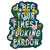 Beg Your Finest Fucking Pardon - Snarky Floral Sticker