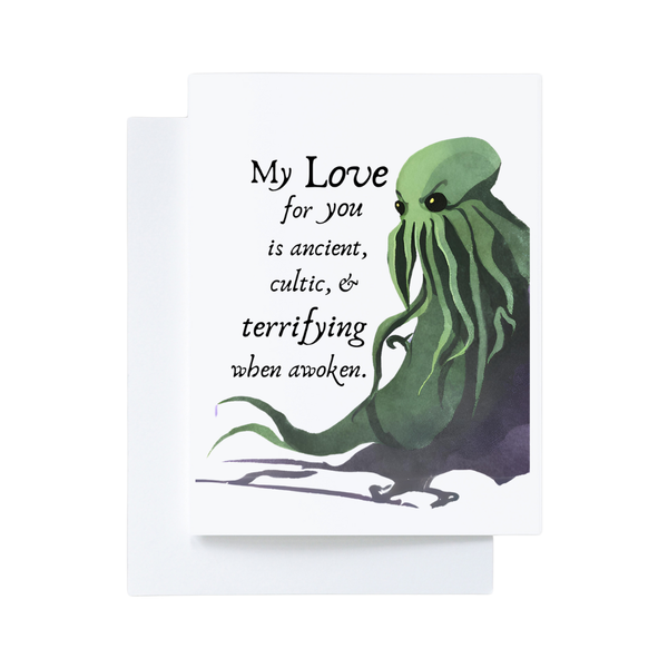 Cthulhu Greeting Card