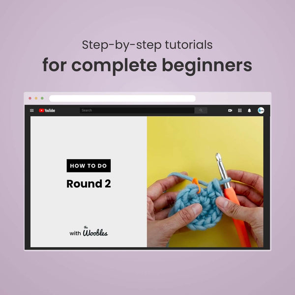 Pierre the Penguin – Beginner Crochet Kit