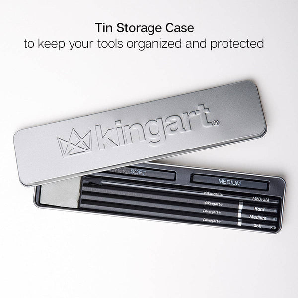 Sketch & Draw Tin Set, 8 pc
