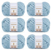 Chunky Chenill Yarn | 8oz/227g | Jumbo #7 | Pack of 6