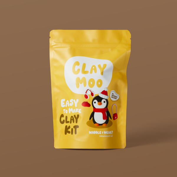 Penguin Ornament Clay Crafting Kit