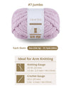 Chunky Chenill Yarn | 8oz/227g | Jumbo #7 | Pack of 6