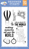 Born To Travel: All Over The World Stamp Set