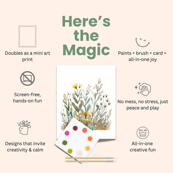 All-in-One Watercolor Postcards: Folk Art