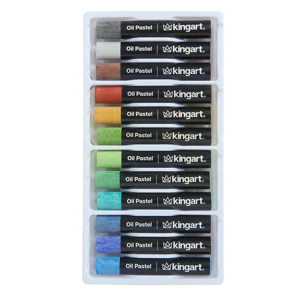 Oil Pastels - 24 Colors