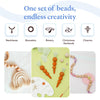 Unfinished Wooden Beads – 1¼” Round- 3/8" Hole
