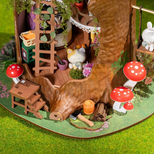 Fairytale Tree House – DIY Miniature Kit