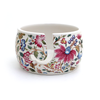 Vintage Tapestry Ceramic Yarn Bowl