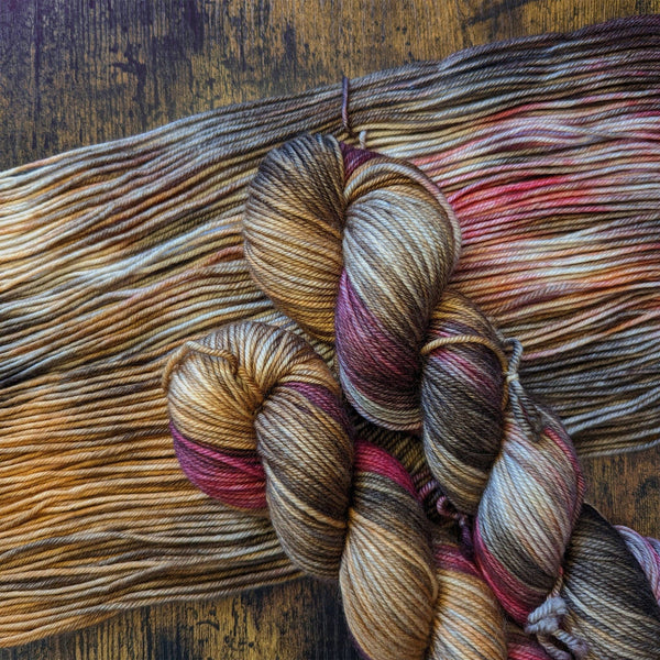Hermes - Hand-Dyed Merino Yarn - Briar Patch Fibre Co