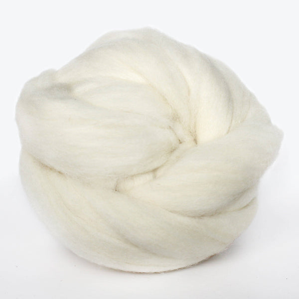 Ivory Merino Wool Roving | 4 oz
