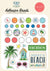 Beach Town Adhesive Brads