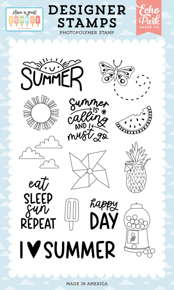 Have A Great Summer Stamp Set