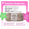 Timeless Modernity Sweater Like Acrylic Melange Yarn, 100g Light Weight
