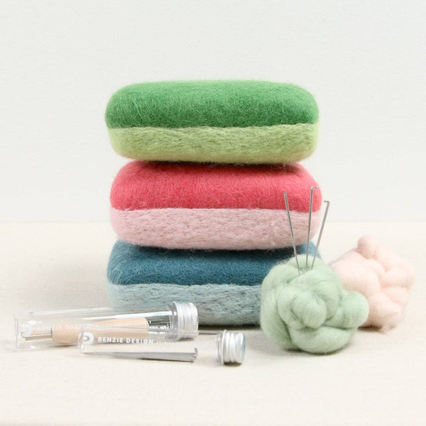 Needle Felting Cushion, Green