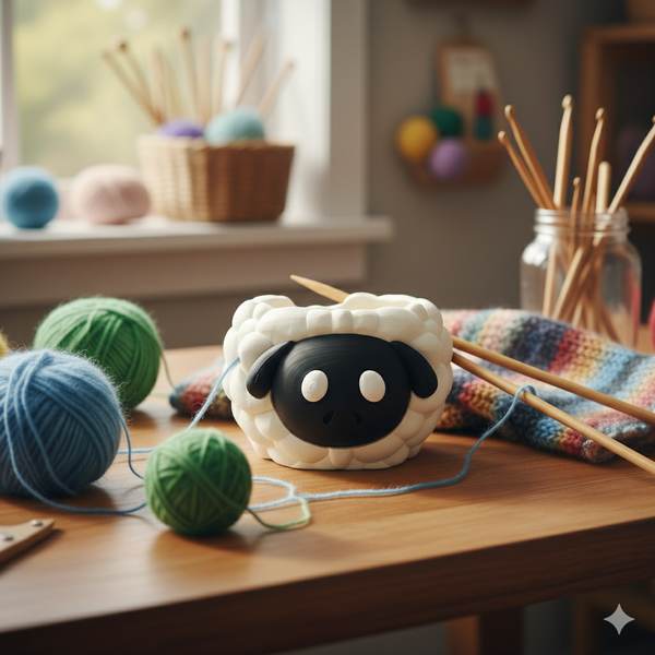Sheep Yarn Bowl
