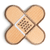 Bandage Embroidered Iron-On Patch