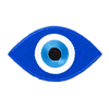 Evil Eye Embroidered Iron-On Patch