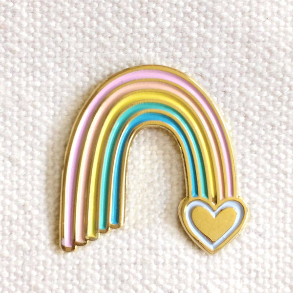Rainbow Enamel Pin